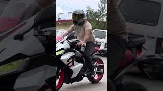 APRILIA RS457 SOUND 🔥 apriliars457 [upl. by Bernard]