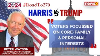 US Elections 2024  Peter Watson Analyses Trump amp Harris Pitch This Election  NewsX [upl. by Tedd]