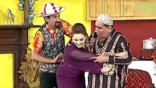 Best Of Nasir Chinyoti and Nargis and Iftikhar Thakur Pakistani Stage Drama Comedy Clip  Pk Mast [upl. by Earlene]