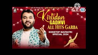 kirtidan gadhvi all hits non stop garba 2024 [upl. by Llain]