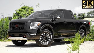 2022 Nissan Titan PRO4X Review  A Beast with a BestInClass Warranty [upl. by Ahiel]