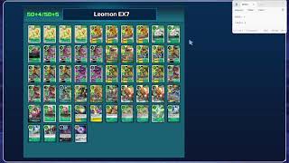 Playing Ranked 5 Digimon Card Game  DCGO  Leomon Deck BT17  EX07 Format [upl. by Atilehs844]