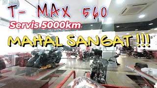 Harga Servis tukar minyak enjin skuter YAMAHA TMAX 560 2024  SETTING CAMERA pada open face helmet [upl. by Hausmann884]