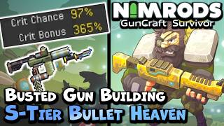 Absolutely Overpowered Build on Day 1  NIMRODS GunCraft Survivor [upl. by Tteirrah]