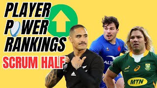 PLAYER POWER RANKINGS  SCRUM HALF [upl. by Yentuoc]