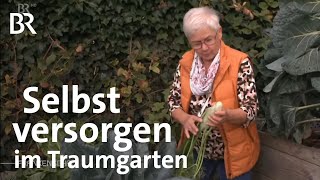 Traumgärten und grüne Oase in Franken Selbstversorgung in Moggast  Frankenschau  BR [upl. by Ellives]