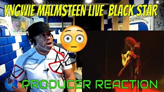 YNGWIE MALMSTEEN Live Black Star  Producer Reaction [upl. by Buff]