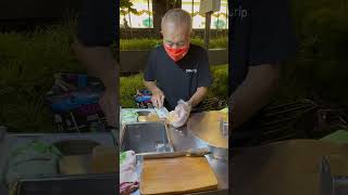 Famous Slice Ice Cream Vendor and n Singapore 🇸🇬 shortsfeed travel icecream shorts asmr [upl. by Aibun]