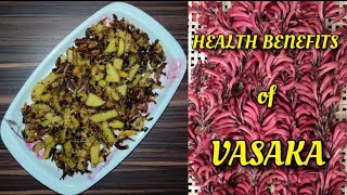 Health Benefits of VASAKA and a quick recipe Malabar nut [upl. by Nnahsal]