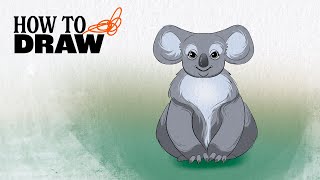 DRAWING TUTORIAL How to draw a koala  Domestika English [upl. by Aurora682]