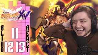 Teeaboo Reacts  Symphogear XV Episodes 11 12 13  One More Voice [upl. by Lapides]