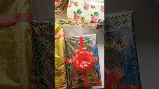 Gift wrapping idea giftwrapping [upl. by Nnaeoj932]