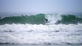 Surfing the Best point break in Florida [upl. by Ivers10]