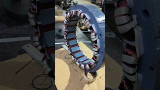 Exciter stator rewinding Shortvideo [upl. by Oivalf]