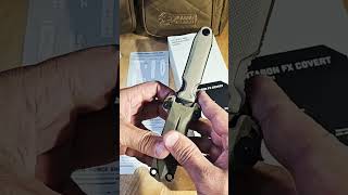 SOG Premium Pentagon Fx Covert Cryo S35VN G10 Fixed Blade [upl. by Aneetak269]