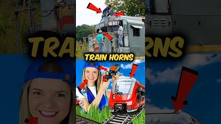 Reality Of Train Horns shorts [upl. by Nylrebma]