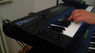 Roland D50 Jarre sounds [upl. by Michelina]