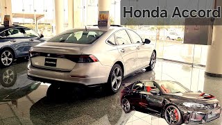 نظره عامه على هوندا اكورد 2024 و سيفيك تايب ار  Honda Accord and Civic Type R [upl. by Bernelle208]