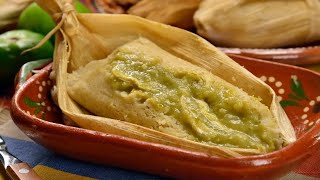 TAMALES VERDES DE PUERCO [upl. by Ahsyak522]