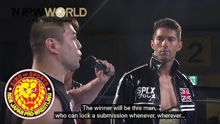 Taka Michinoku Pre match highlight from NEW JAPAN CUP 2018’Mar 18 2018 English  Japanese subs [upl. by Pitt17]