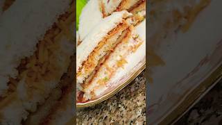 Three layered sandwich 🥪 Recipe for Kids shorts shortsvideo easyrecipes ashortaday cartoon [upl. by Nageek]