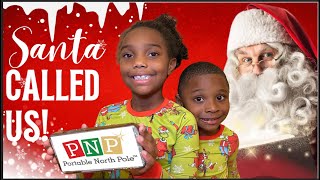 Santa 🎅🏼 called us [upl. by Acim]