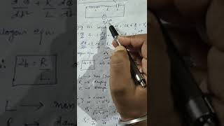 Forced oscillation in LCR circuit [upl. by Acirne]