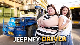 JEEPNEY DRIVER FOR A DAY  IVANA ALAWI [upl. by Faxen]