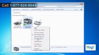 How to share HP printer on Windows® 7 network [upl. by Herwick]