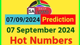 Daily Lotto Prediction 7 September 2024  Daily Lotto Prediction For Today [upl. by Chrisoula]