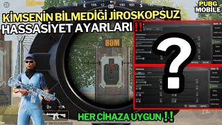 HER MERMÄ°YÄ° HS ATAN EFSANE HASSASÄ°YET AYARIâ—JÄ°ROSKOPSUZ EN Ä°YÄ°SÄ° OLACAKSINIZğŸ¤¯ PUBG MOBÄ°LE [upl. by Kier]