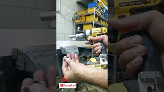 impact Drill 12quot socket working DeWalttools diy repairtools youtube workshoptools automobile [upl. by Inhoj125]