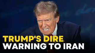 Donald Trump LIVE  Trump Iran Warning  Israel Vs Iran War  US Election 2024  Trumps Speech [upl. by Arlin]