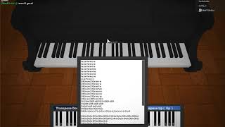 UPDATED CONNOR THEME Roblox Piano  Detroit Become Human [upl. by Arahsal]