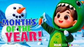 Learn the Months of the Year in a SNAP  Months of the Year Song for Kids [upl. by Ewens]