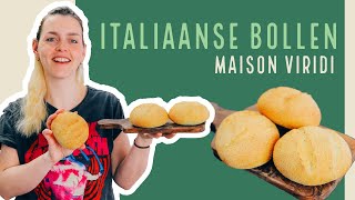 De bekende ITALIAANSE BOLLEN uit de supermarkt maken Leuk lekker en makkelijker dan je denkt [upl. by Edurtreg]