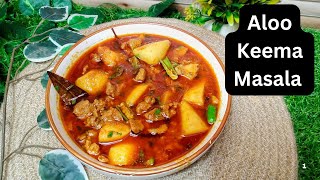 Most Delicious Aloo Keema Recipe 🥰  Aloo Keema Masala RecipeBeef Keema Recipe [upl. by Blaire]