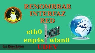 Renombrar interfaz de RED con UDEV [upl. by Angid305]