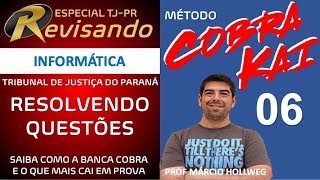 06  RESOLVENDO QUESTOES DE INFORMATICA  TJPR [upl. by Johnnie]