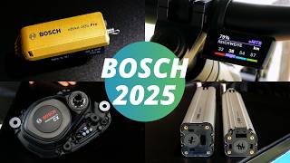 Bosch EBike Neuheiten 2025  Neuer CX  PowerTube 800  Purion 400 [upl. by Dnalsor]