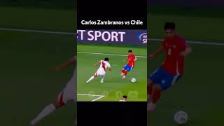 La muralla Zambrano Peru vs Chile por la Copa America peru copaamérica2024 chile futbol [upl. by Harberd]