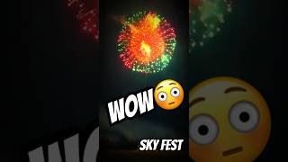 Sky Fest magic ✨ Lightning dances across the sky revealing breathtaking beauty above 🌌🌩️ SkyFest [upl. by Radborne]