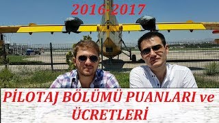 PİLOTAJ BÖLÜMÜ Ücretleri ve Puanları20162017 Türk Hava Kurumu Üniversitesi [upl. by Suryt958]