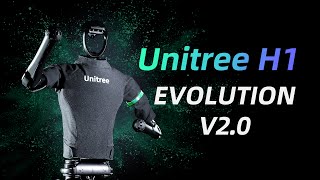 Unitree Generalpupose Humanoid Robot H1 Evolution V20 [upl. by Eslehc218]