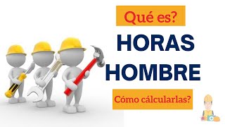 Cómo calcular las Horas Hombre Trabajadas👷‍♂️PASO A PASO seguridadysalud [upl. by Kabob370]