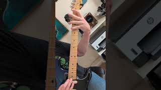 Harmonic Minor Guitar Exercises Ascending amp Descending 4s guitar guitartutorial guitarlesson [upl. by Kelleher841]