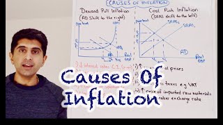 Y1 25 Causes of Inflation  Demand Pull and Cost Push Inflation [upl. by Anastasia256]