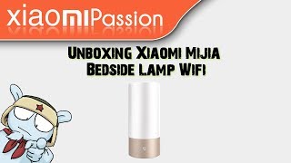 17 Unboxing amp test Xiaomi Mijia Bedside Lamp  Xiaomi Passion [upl. by Aelgna]