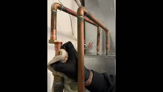 Water heater not heating for heat plumbing hvac hvacmaintenance plumber heatingsolution asmr [upl. by Eirrac]