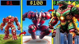 GTA 5 Upgrading HULKBUSTER to GODZILLA HULKBUSTER In GTA 5  gta 5 in hindi [upl. by Ashling]